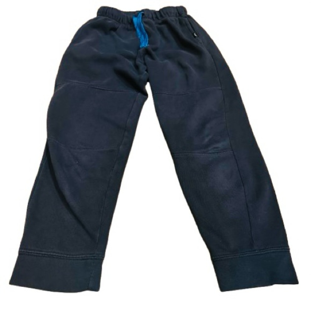 LEE Boys Navy Blue Jogger Pants | Elastic Waist | S (7/8) | Activewear | Pockets